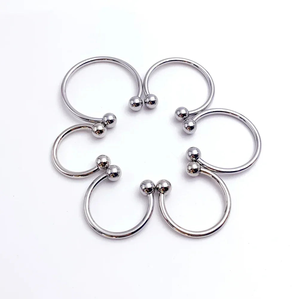 Stainless Steel Comfort Glans Support Rings - Puppy's Aesthetics