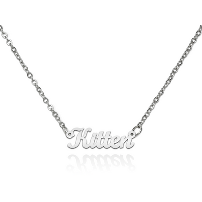 Honorific Signature Name Necklace