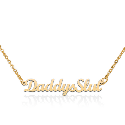 Honorific Signature Name Necklace