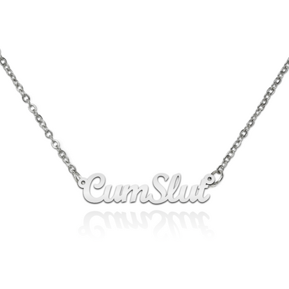 Honorific Signature Name Necklace