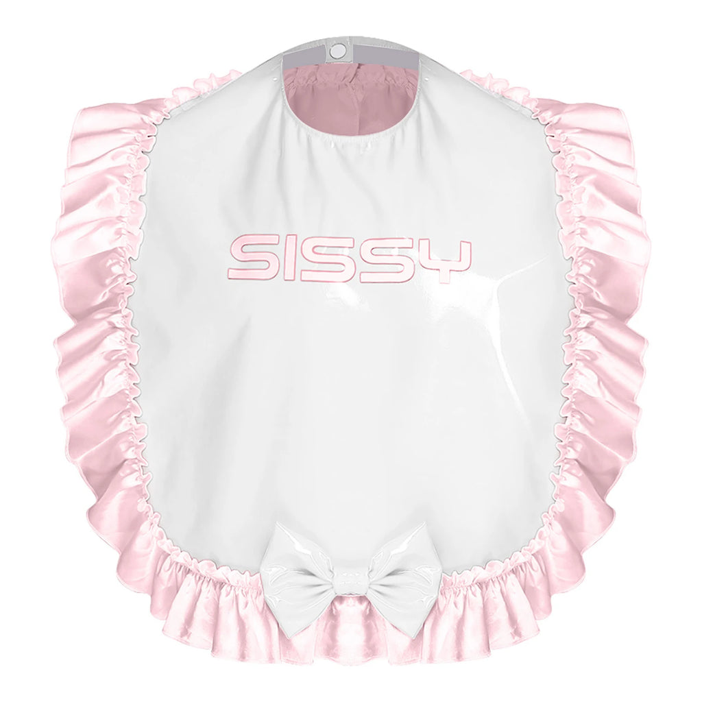 Sweet Sissy Ruffle Large Bib