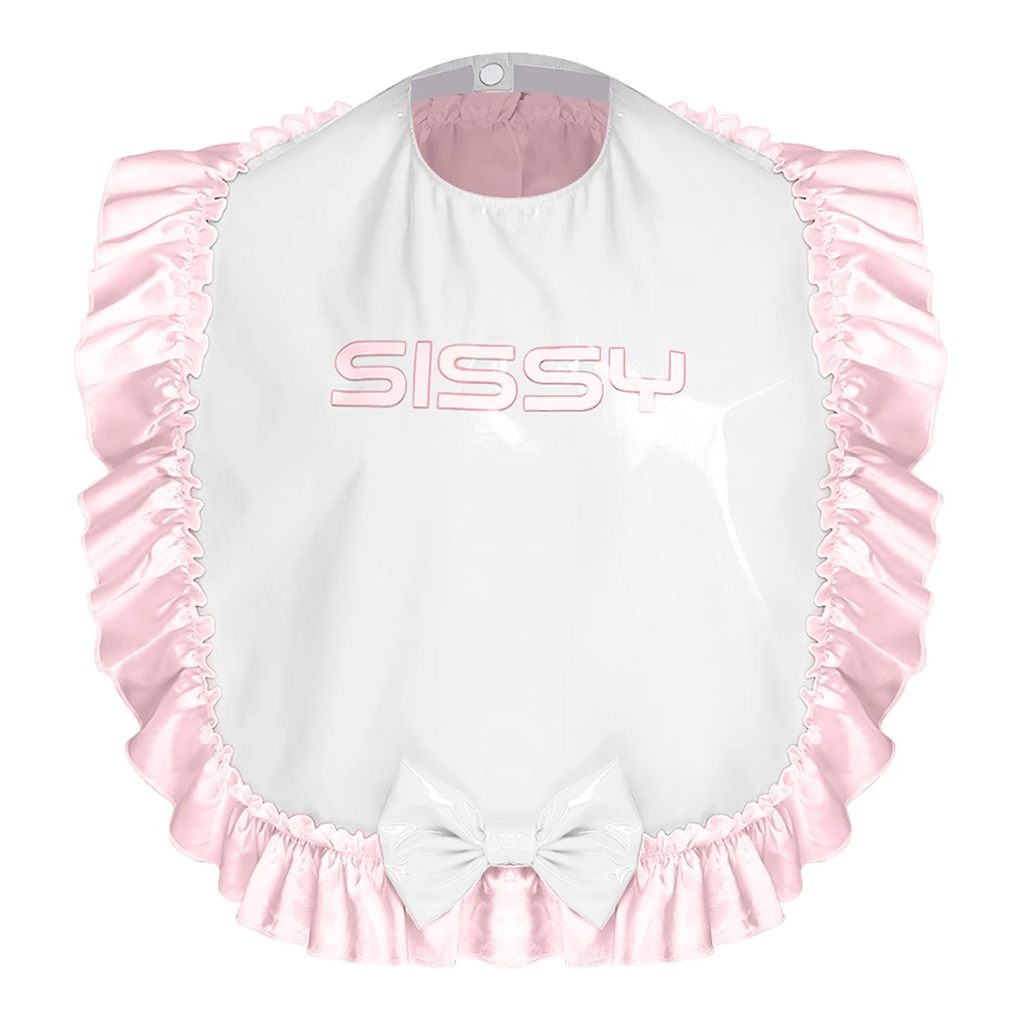 Sweet Sissy Ruffle Large Bib