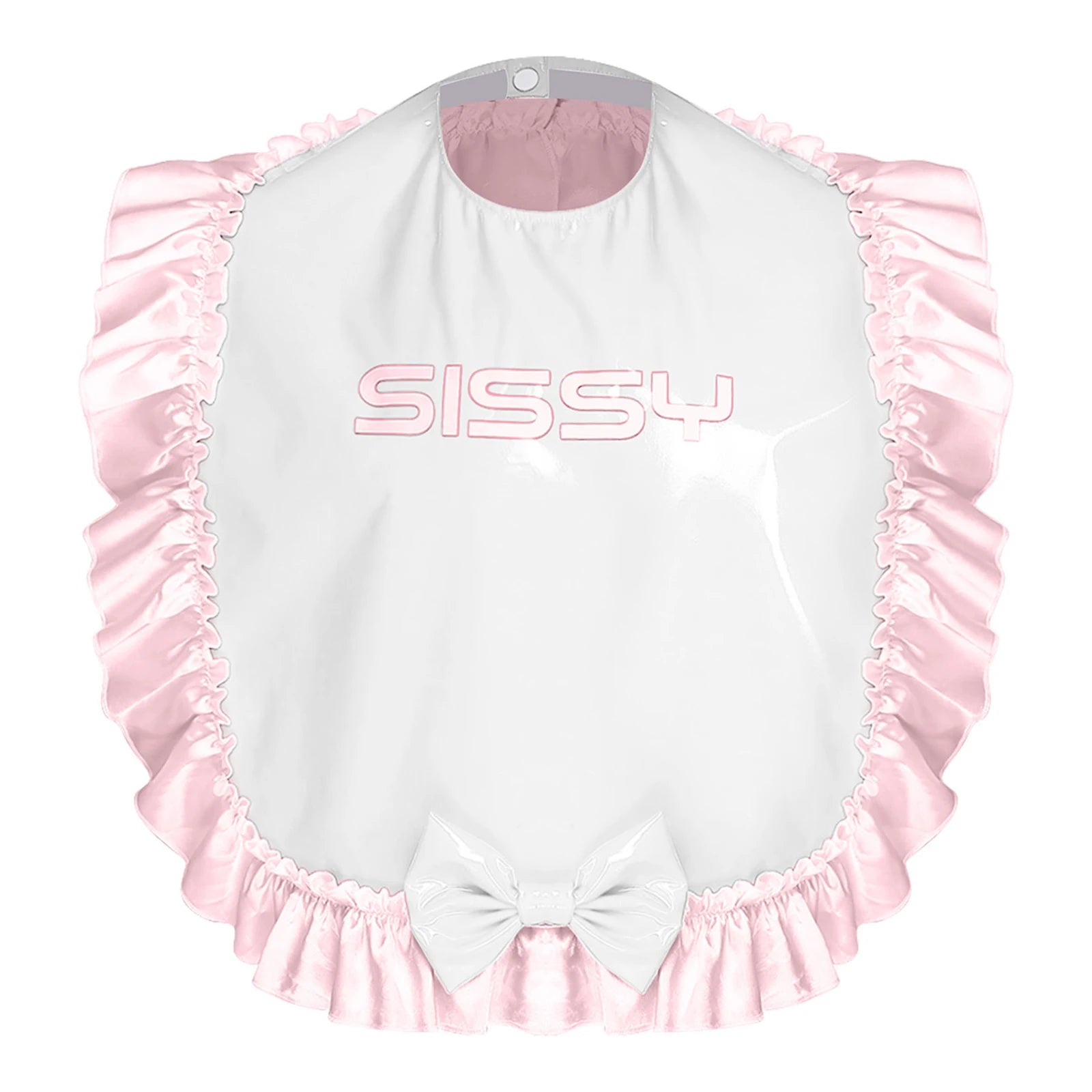 Sweet Sissy Ruffle Large Bib