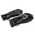 Patent Leather BDSM Mittens Dog Paw Gloves