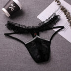 Lace Sheer Sissy Pouch Panties