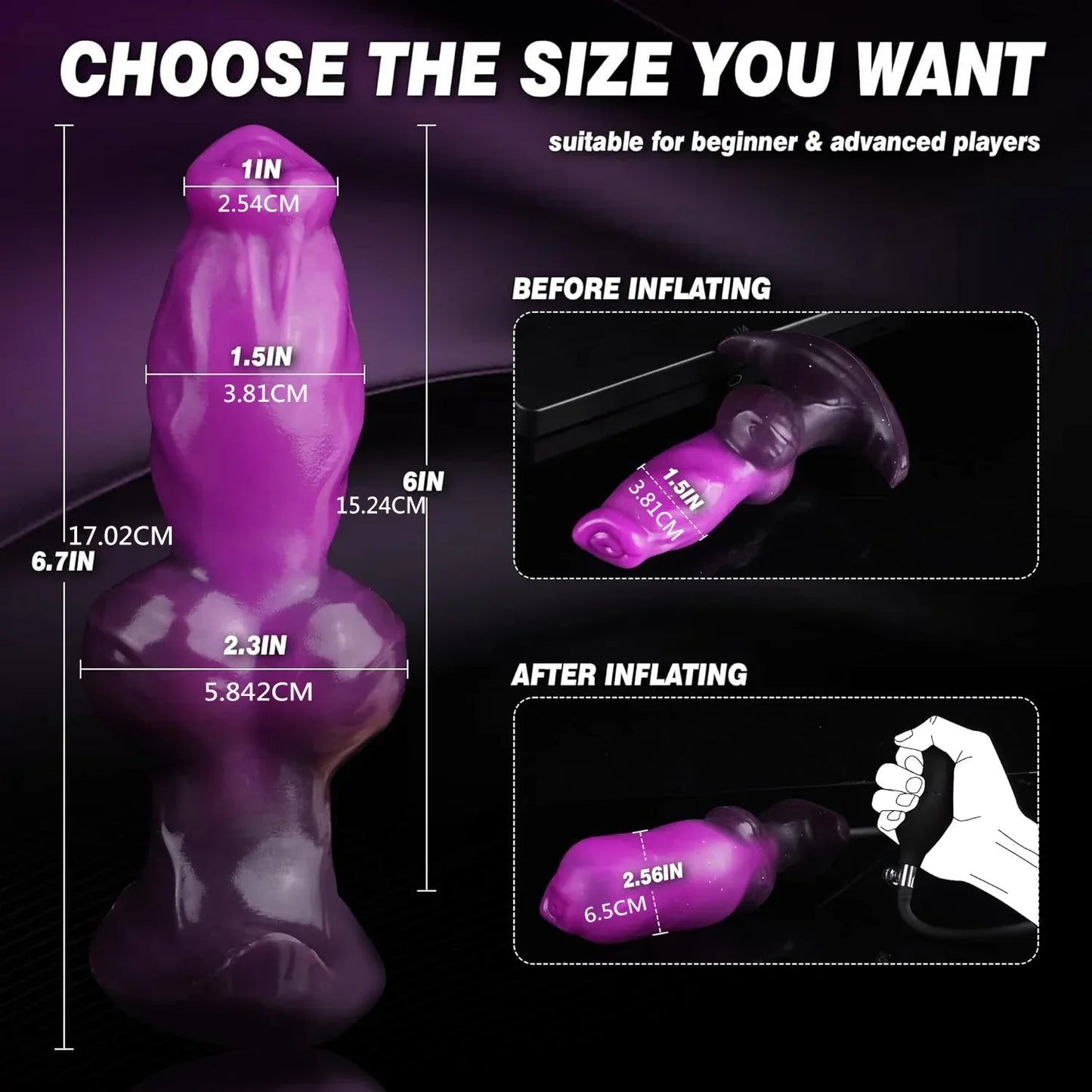 Canine Squirting Dildo – Liquid Silicone - Puppy's Aesthetics