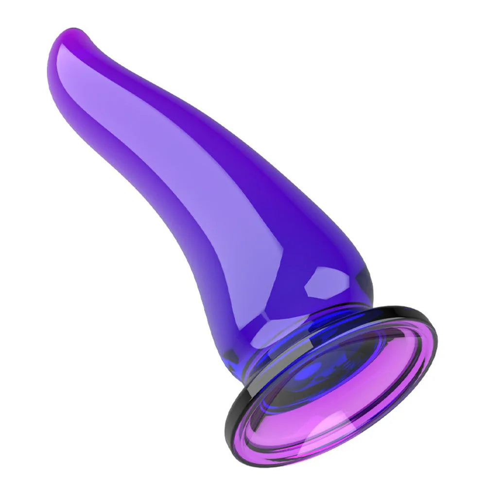 Curved Silicone Comfort Anal Plug