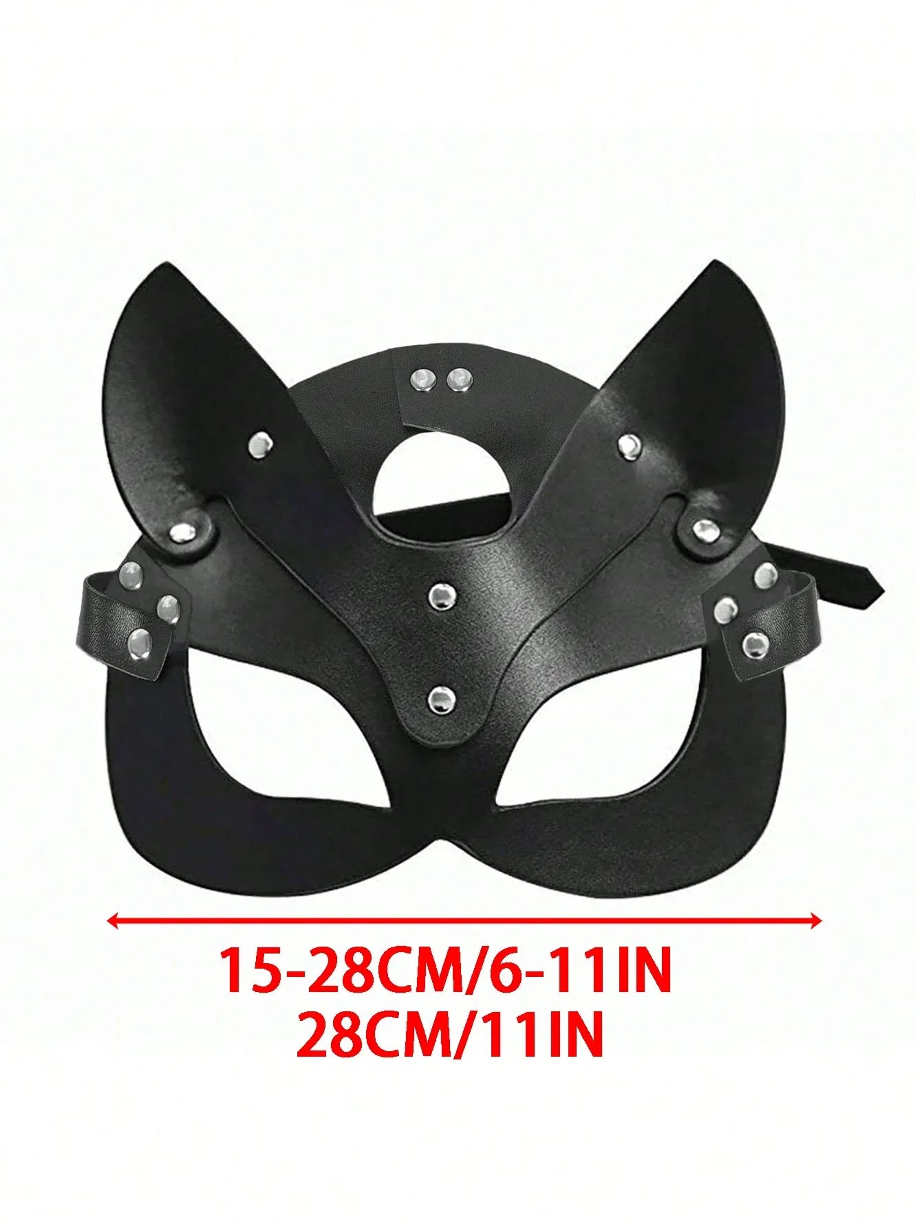 Midnight Purrfection Cat Mask & Collar Set - Puppy's Aesthetics