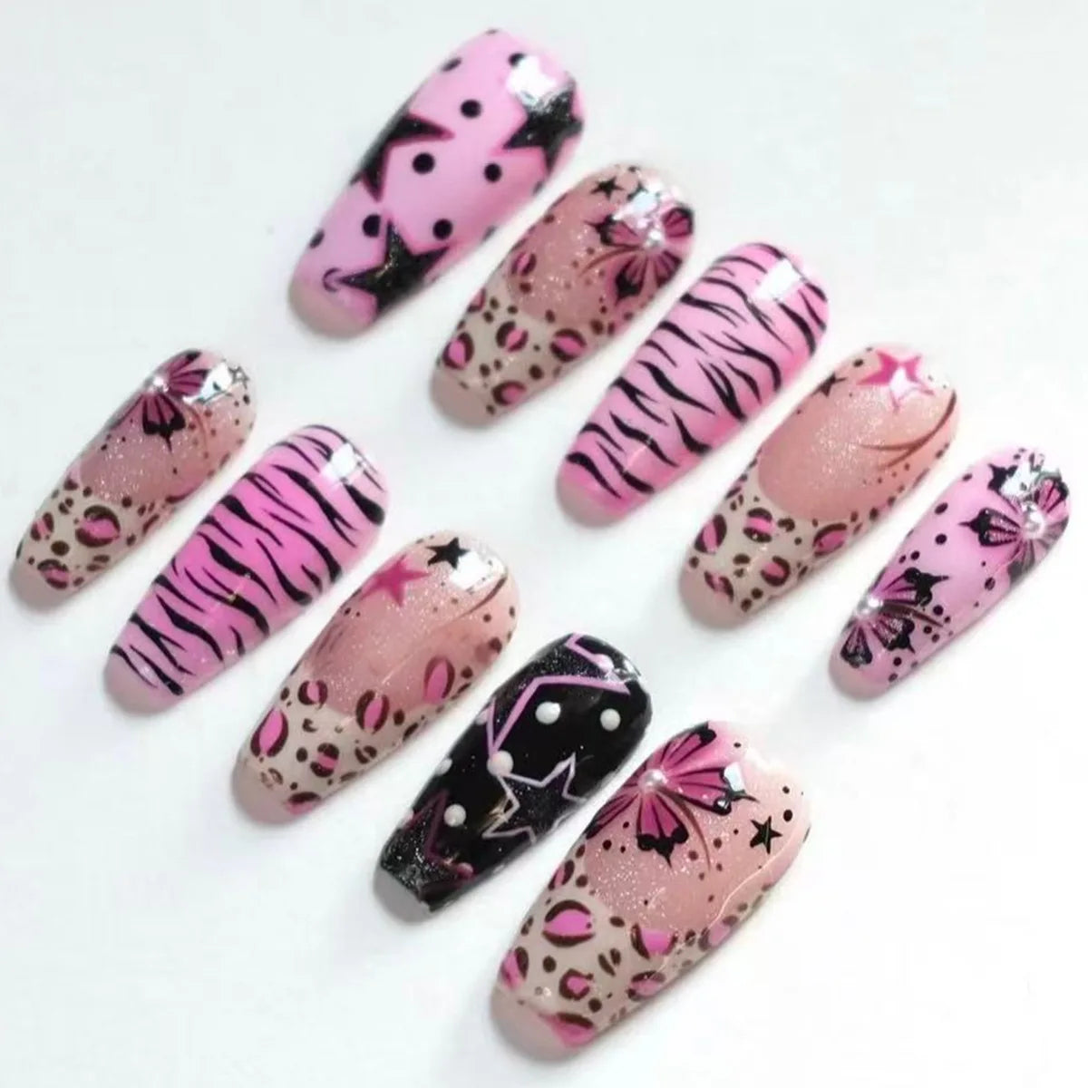 Wild Starlet Press-On Nail Set (30 Piece)