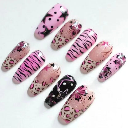 Wild Starlet Press-On Nail Set (30 Piece)