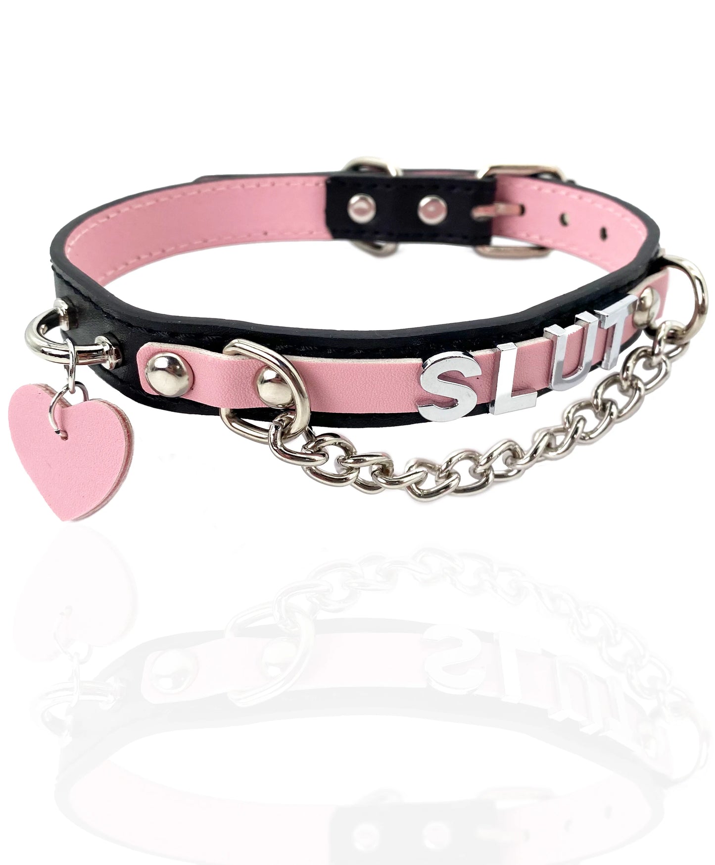 Pretty In Pink Submissive Collar