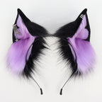 Candy Colors Plush Ear Headband