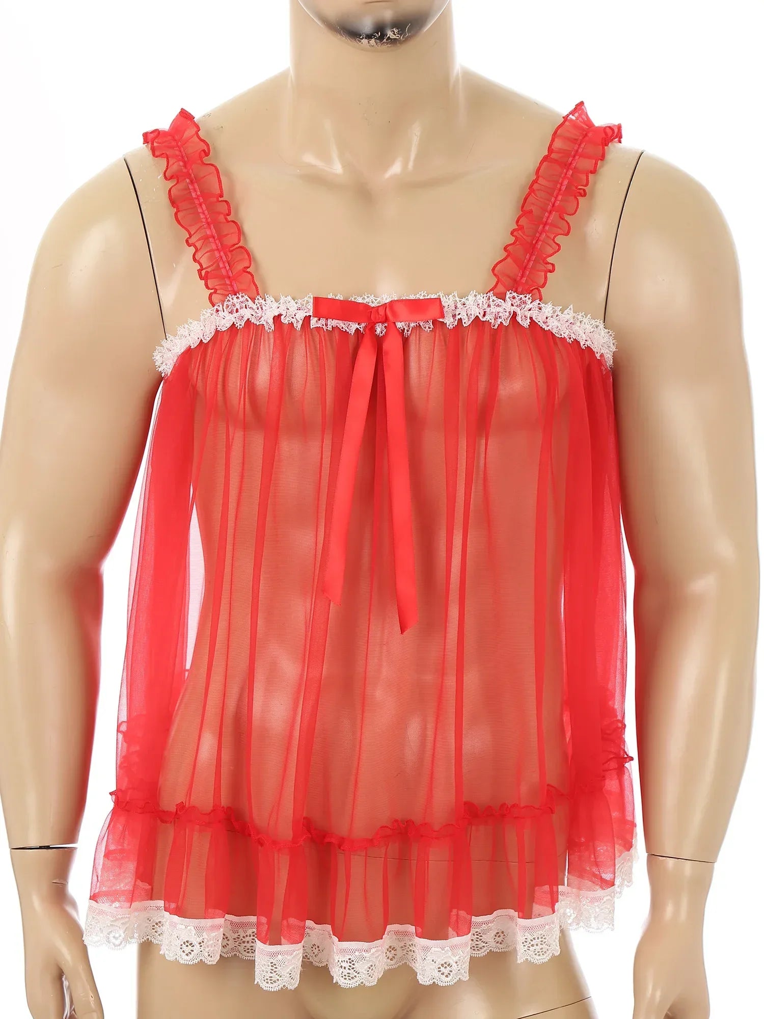Darling Sheer Sissy Camisole (Colors) - Puppy's Aesthetics