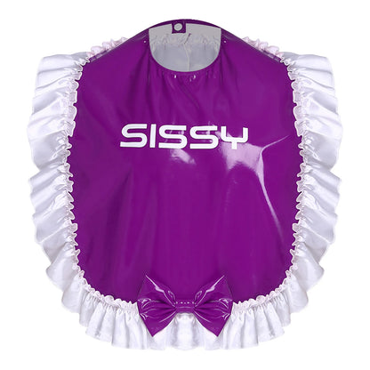 Sweet Sissy Ruffle Large Bib