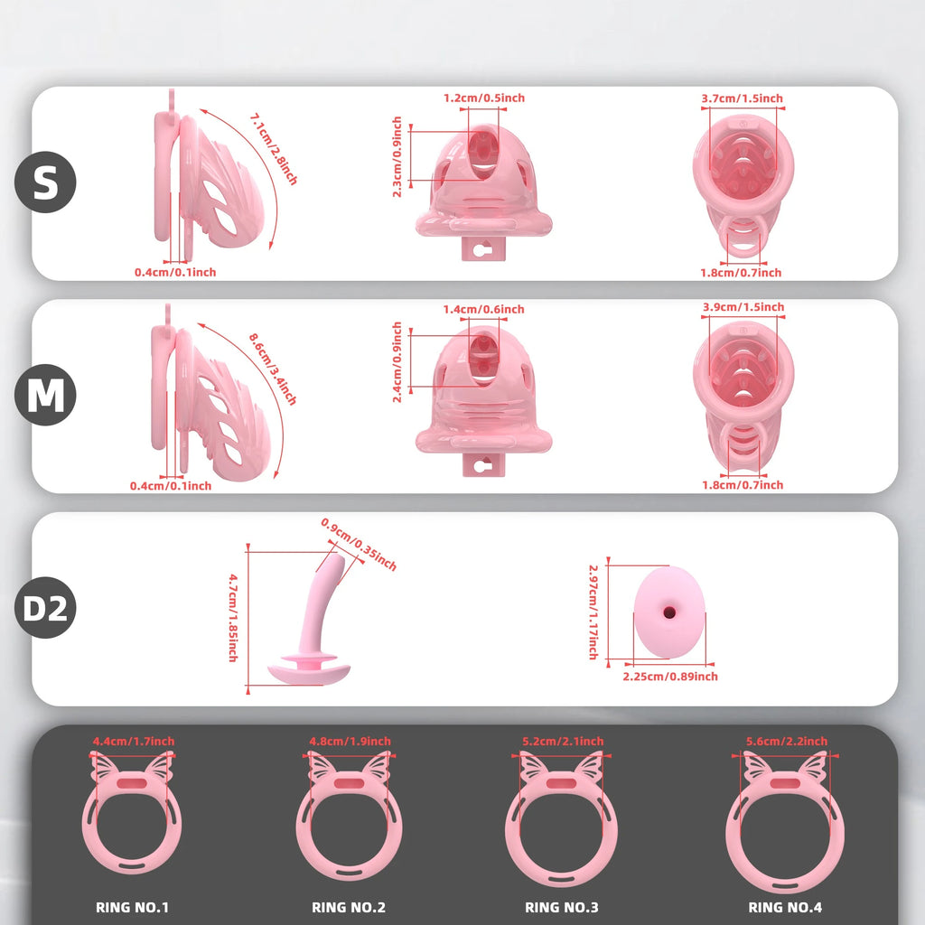 Velvet Promise Soft Chastity Cage