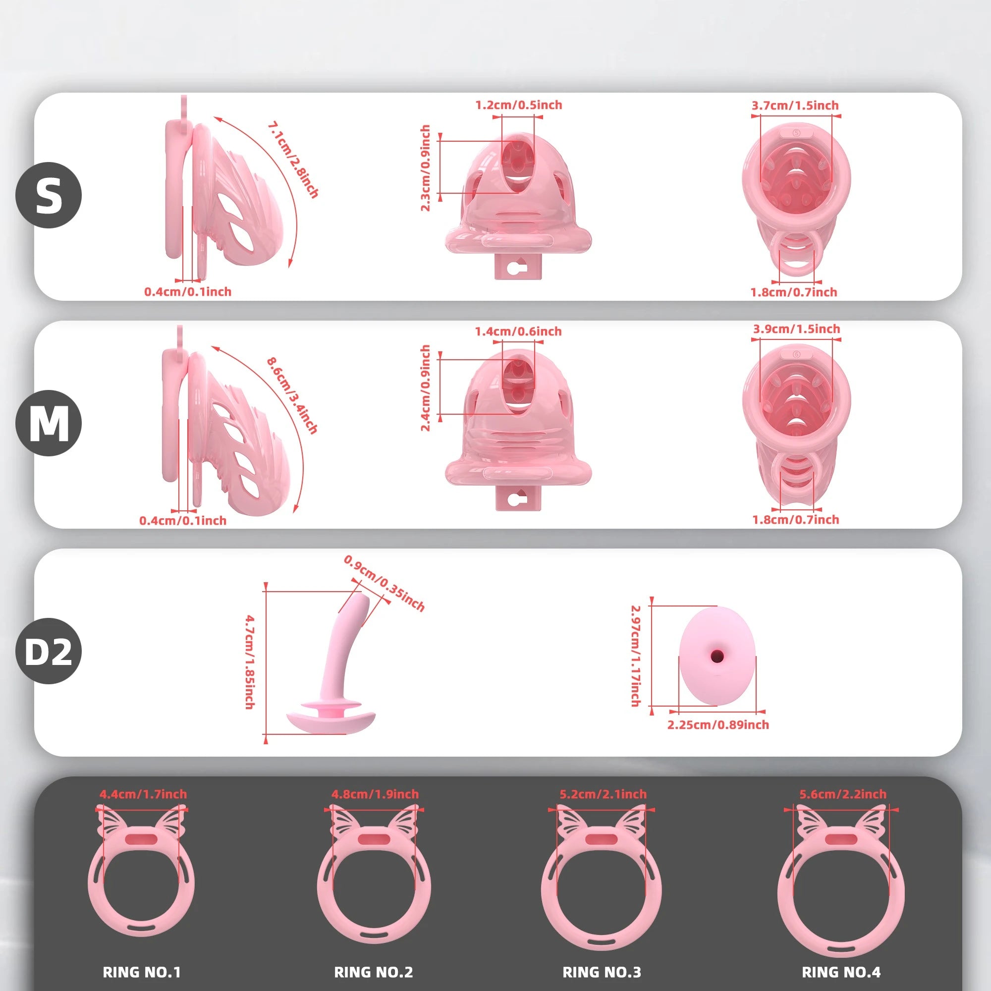 Velvet Promise Soft Chastity Cage