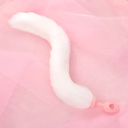 Lovely Pink Paw Anal Tail