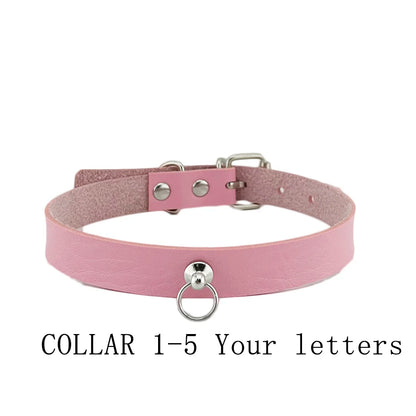 Yes Daddy Pink Collar + Leash (Colors)