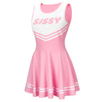 Sissy Cheerleader Uniform – Pink & White