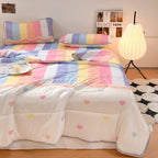 3 Piece Reversible Kawaii Quilt Sets