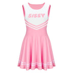 Sissy Cheerleader Uniform – Pink & White