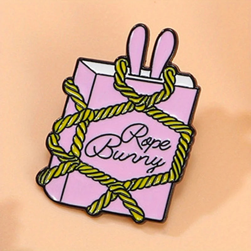 Rope Bunny Kinky Pin
