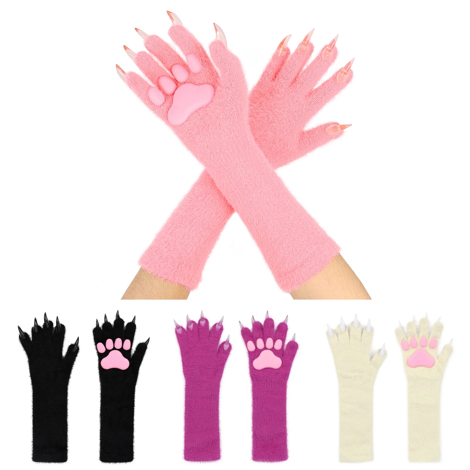 Whisker Pounce Kitten Claw Gloves