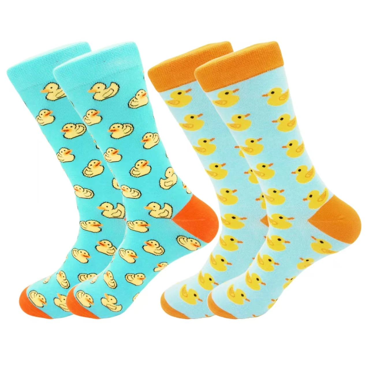 2 Pairs Cute Duckie Socks