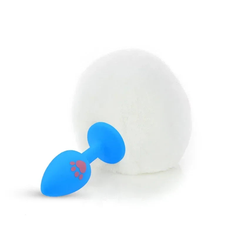 Sweet Bunny Paw Anal Plug (Colors)