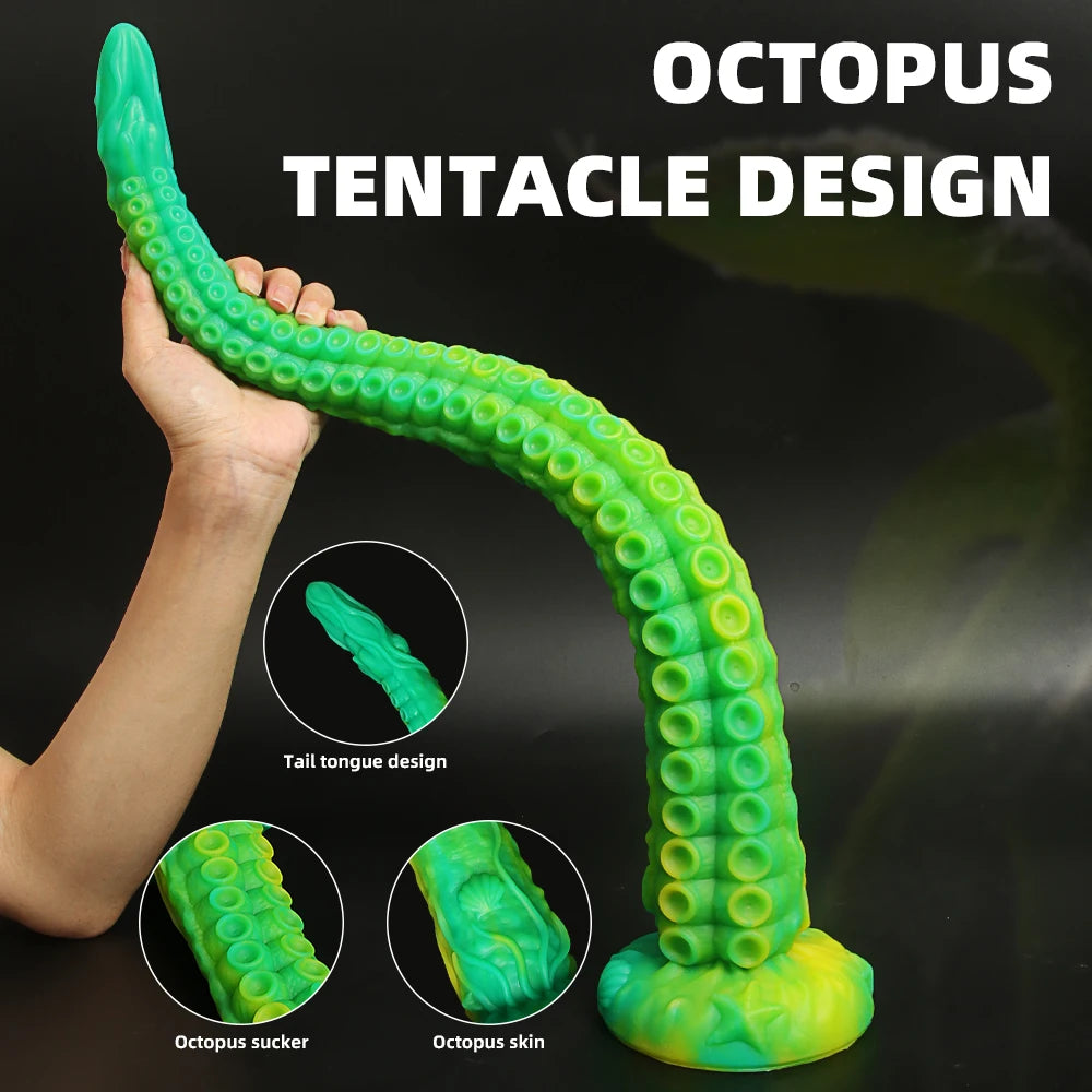 Long Octopus Tentacle – Monster Fantasy Dildo