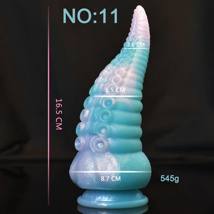 Pink Frost Monster Dildo