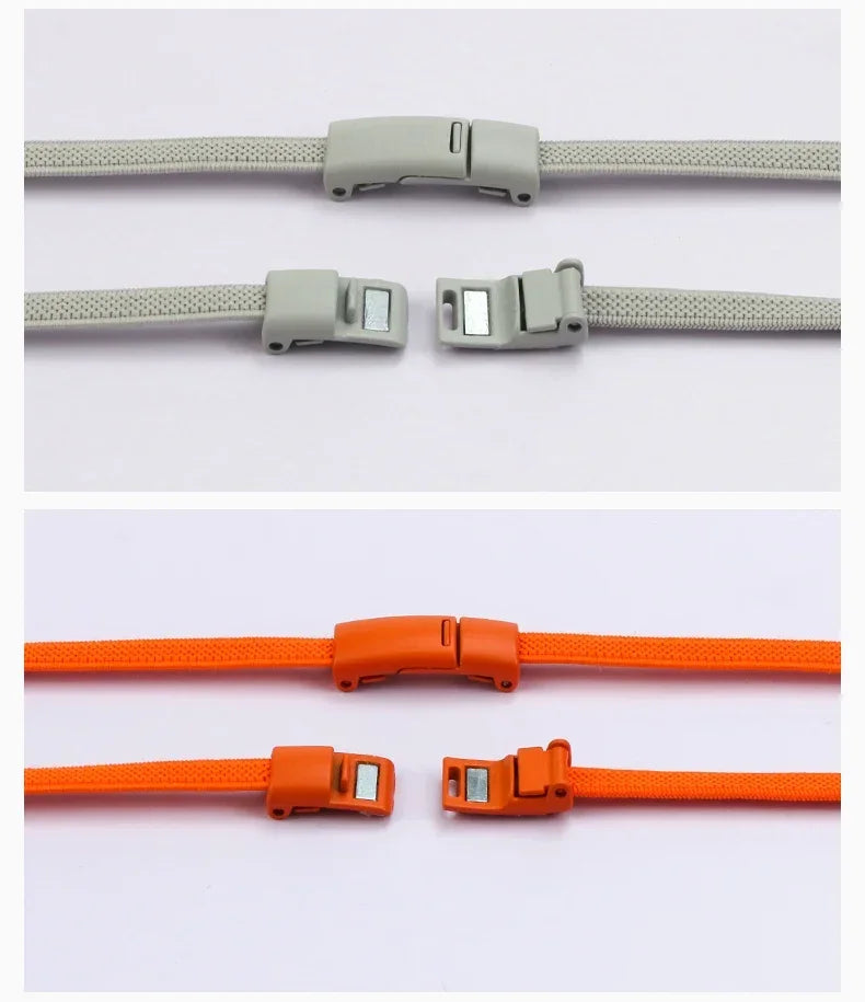 Easy-Step Magnetic No-Tie Shoelaces (Colors)