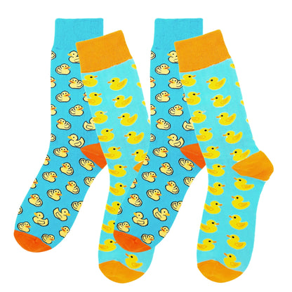 2 Pairs Cute Duckie Socks