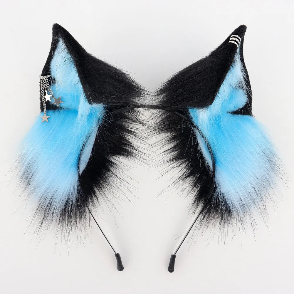 Candy Colors Plush Ear Headband