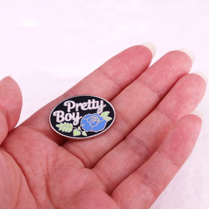 Pretty Boy Enamel Pin