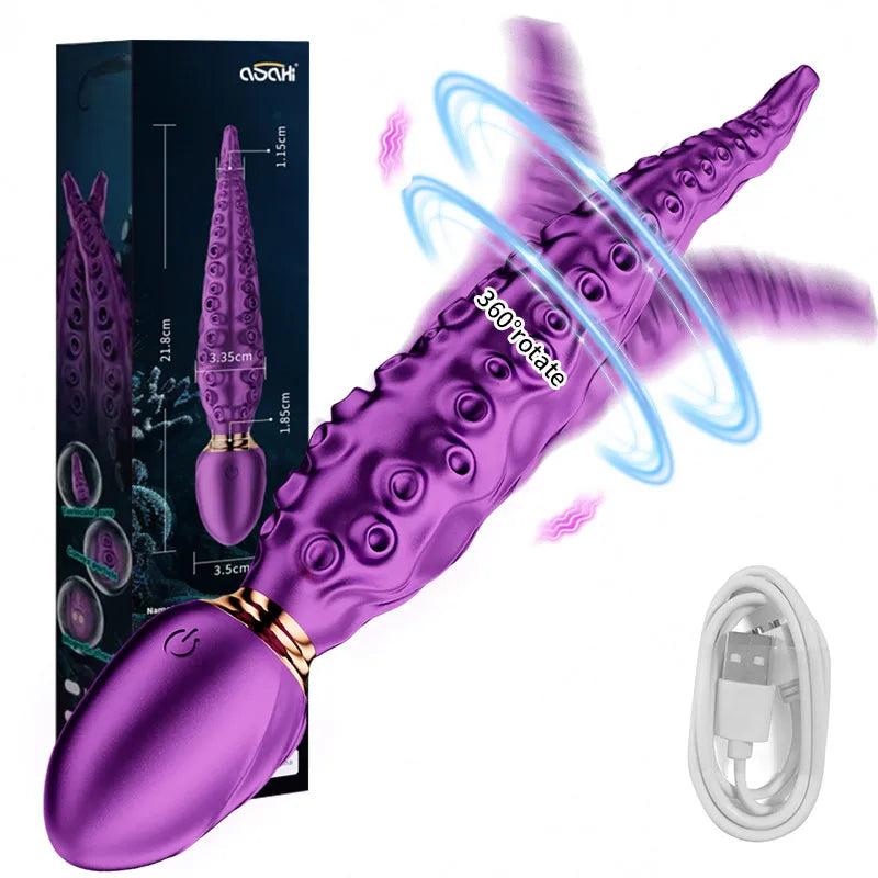 Deep Sea Thrill – 10-Mode Octopus G-Spot Vibrator