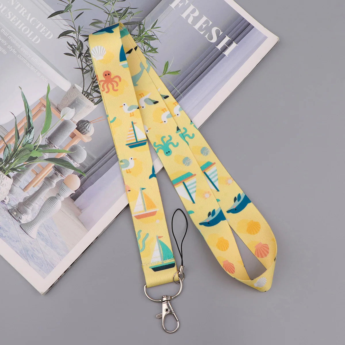 Ocean Daydream Lanyard & ID Holder