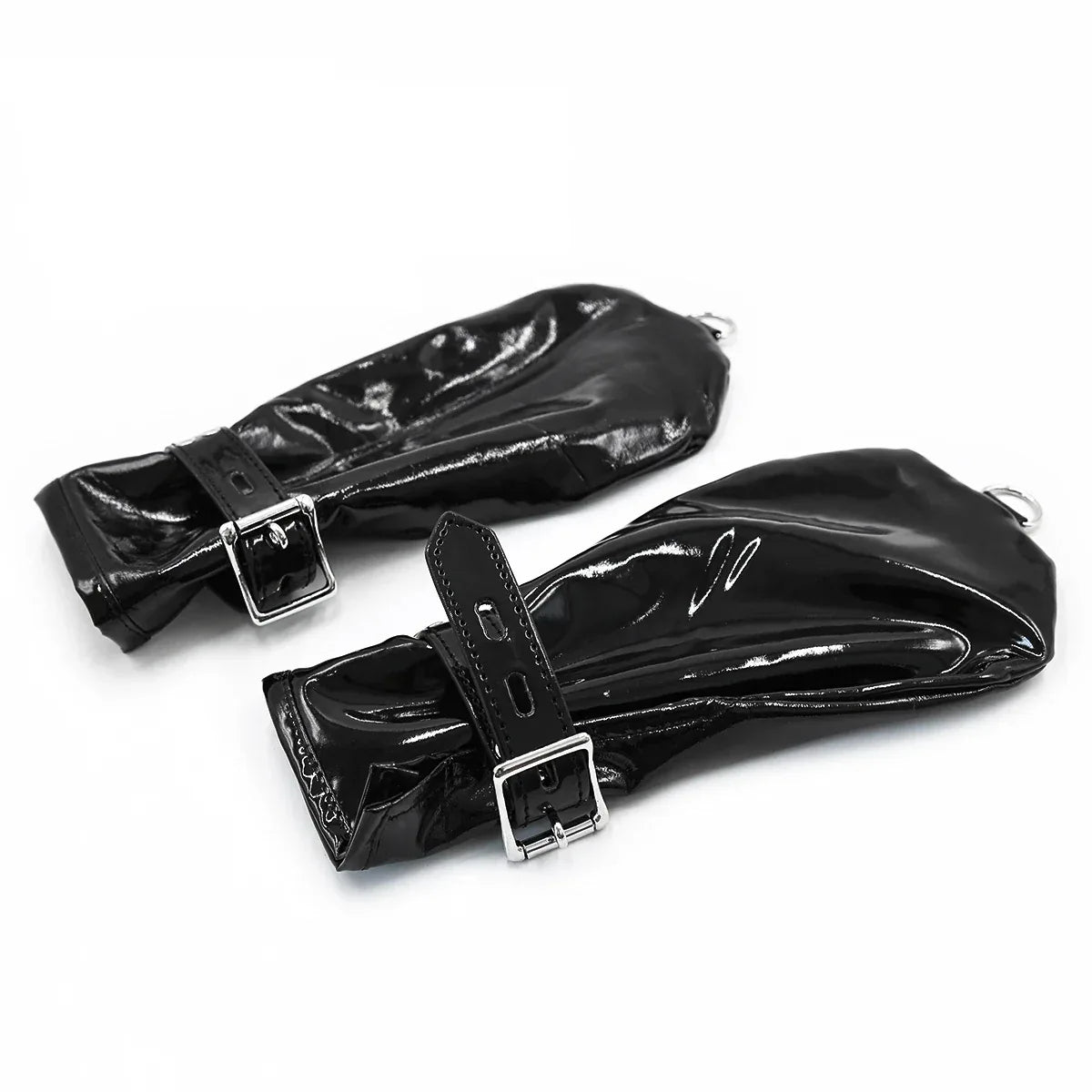 Patent Leather BDSM Mittens Dog Paw Gloves - Puppy's Aesthetics