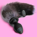 Vibrating Soft Petplay Anal Tail