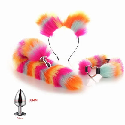 Rainbow Petplay Accessories Set - Puppy's Aesthetics