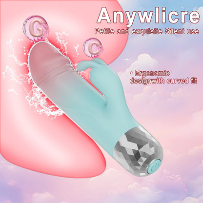 Pastel Powerful Rabbit Silicone Vibrator