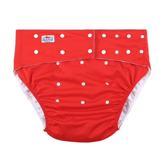 Red ABDL Cloth Diaper