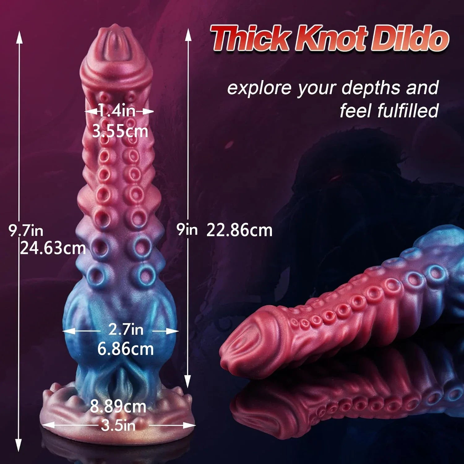 Canine Squirting Dildo – Liquid Silicone - Puppy's Aesthetics