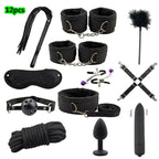 Adult BDSM Erotic Bondage Kit (Colors)