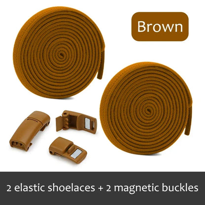 Easy-Step Magnetic No-Tie Shoelaces (Colors)