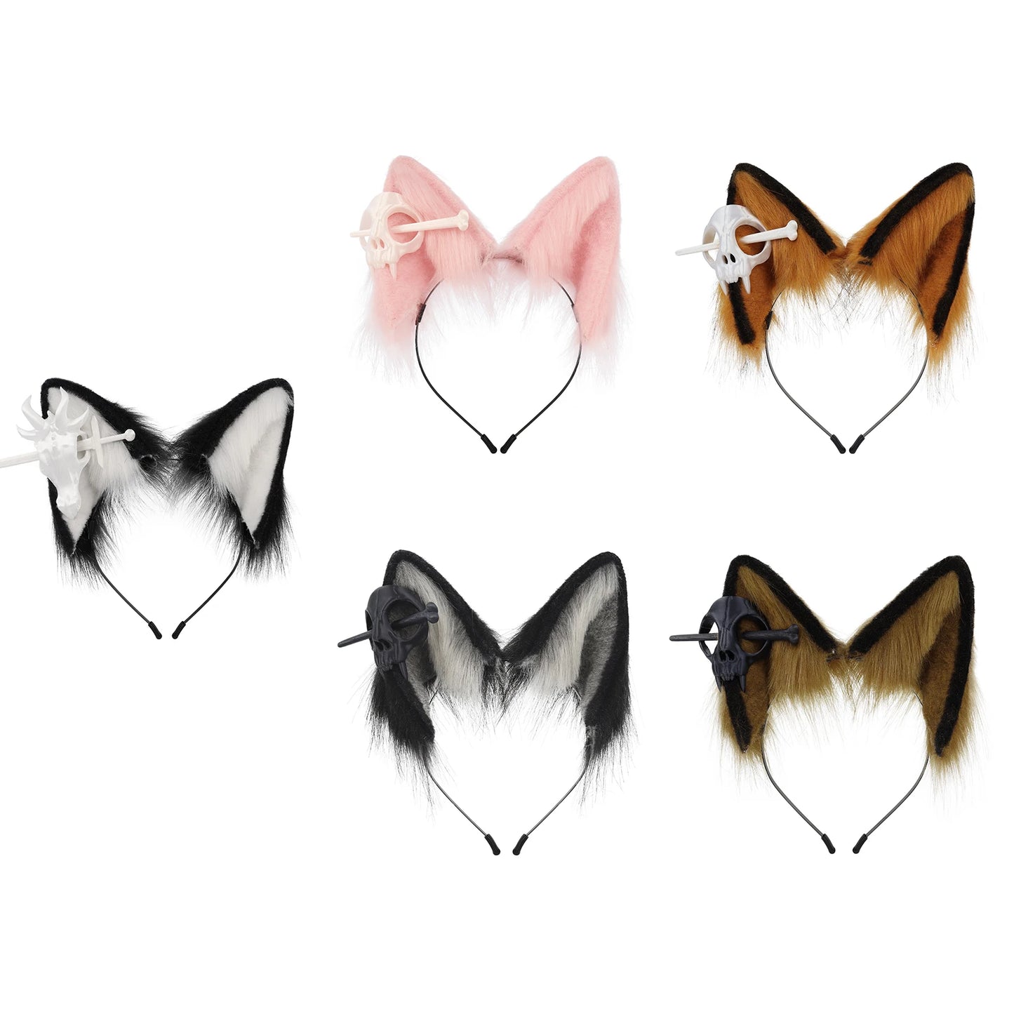 Bonebound Furry Ears Headband (Colors)