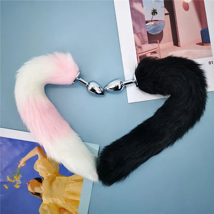 40cm Kawaii Plush Ears & Tail Set (Colors)