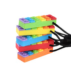 Rainbow Brick Sensory Chew Necklace – 5 Pack - Puppy's Aesthetics