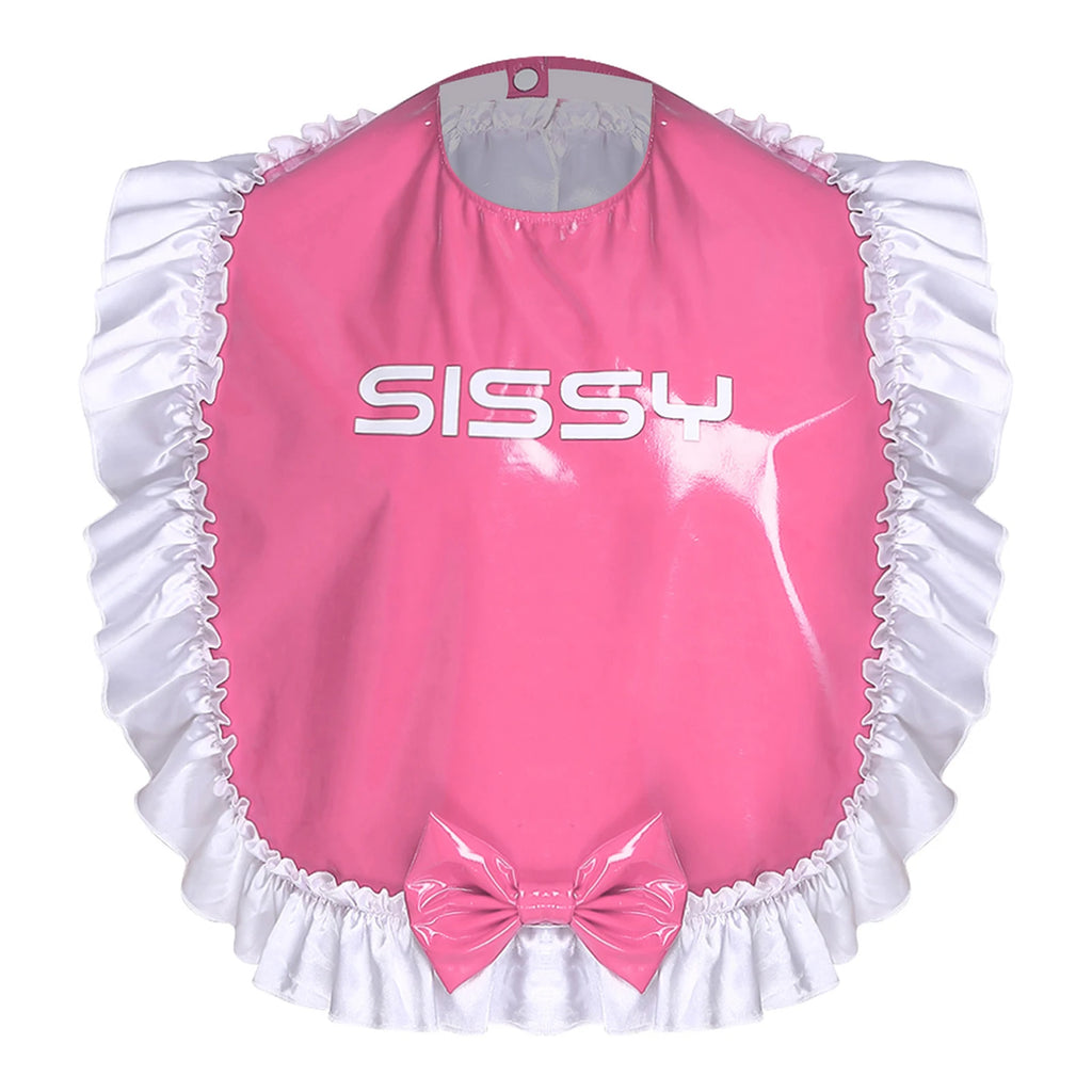 Sweet Sissy Ruffle Large Bib