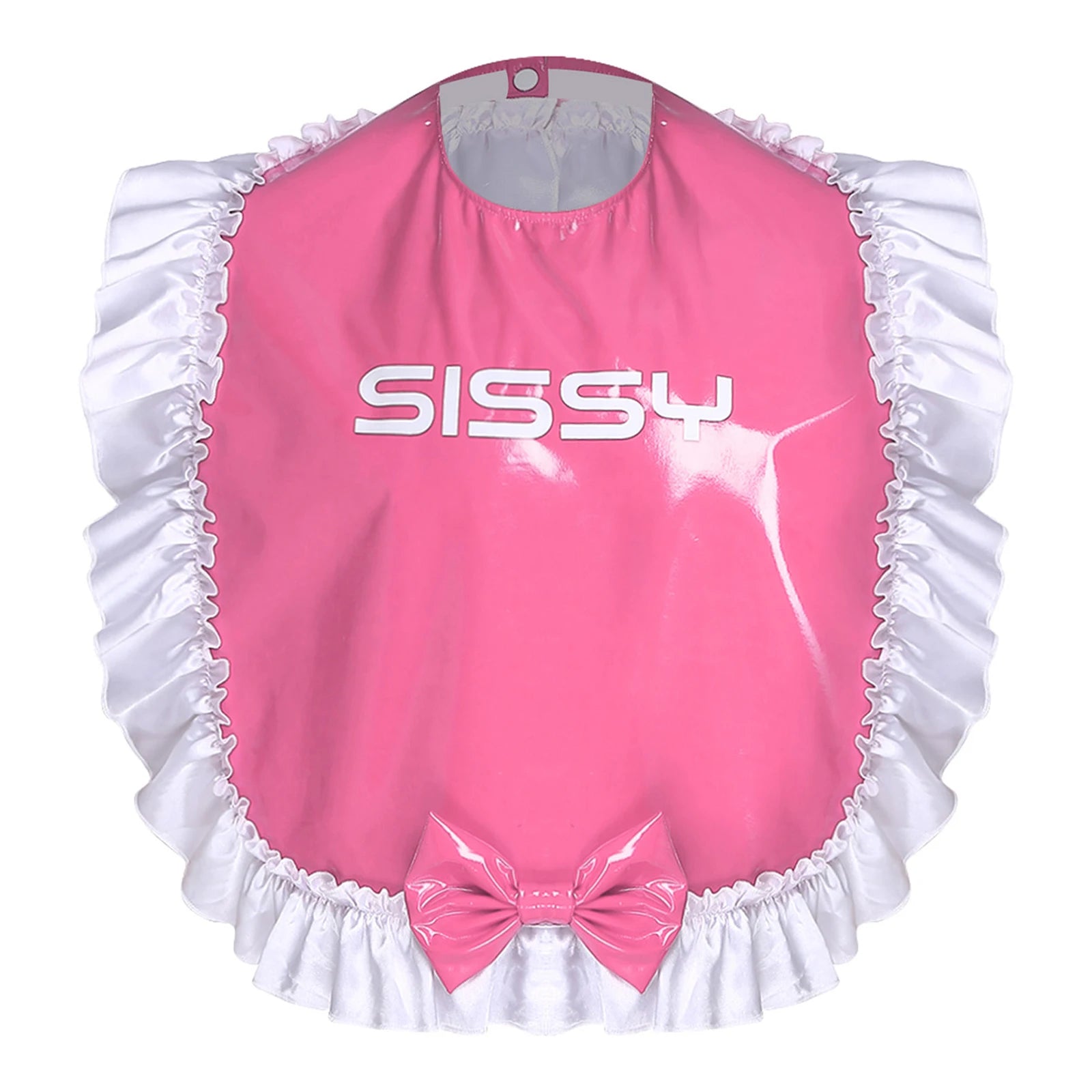Sweet Sissy Ruffle Large Bib